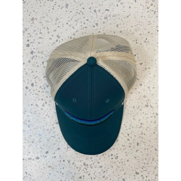 Cotopaxi Green Teal Hat On the Horizon Trucker Hiking Mesh Gorpcore Adjustable - Picture 9 of 9